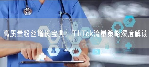 高质量粉丝增长宝典：TikTok流量策略深度解读