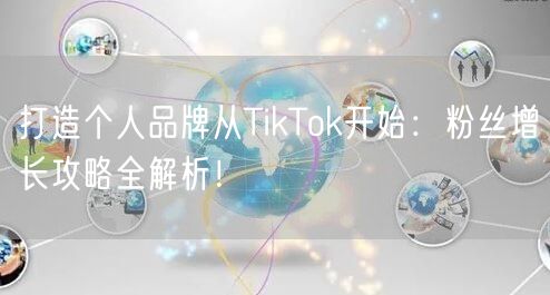 打造个人品牌从TikTok开始：粉丝增长攻略全解析！