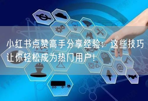 小红书点赞高手分享经验：这些技巧让你轻松成为热门用户！