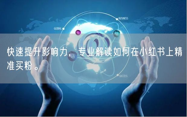 快速提升影响力，专业解读如何在小红书上精准买粉。