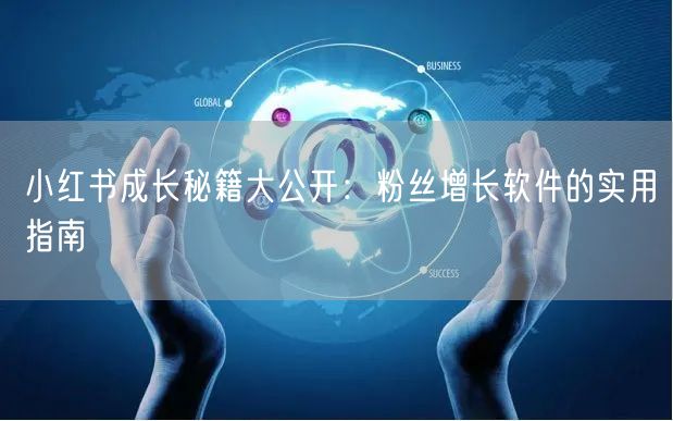 小红书成长秘籍大公开：粉丝增长软件的实用指南