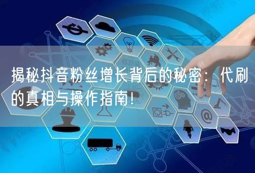 揭秘抖音粉丝增长背后的秘密：代刷的真相与操作指南！